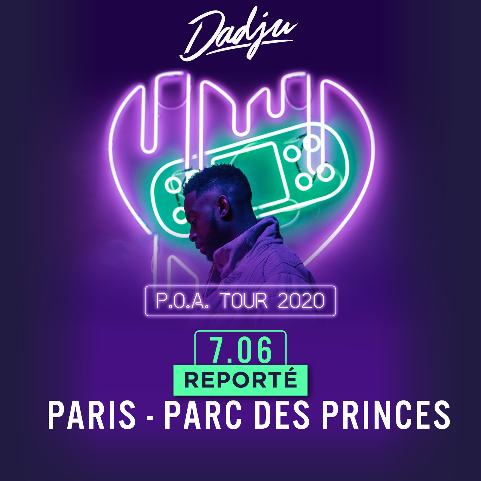 report du parc des princes en 2021 | Olympia Production - Billet Concert Dadju Parc Des Princes 2022